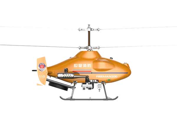 神兵天降 TD5無人機成為現代消防救援殺手锏